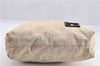 Authentic FENDI Vintage Canvas Leather Shoulder Tote Bag Beige 1835G