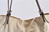 Authentic FENDI Vintage Canvas Leather Shoulder Tote Bag Beige 1835G