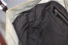 Authentic FENDI Vintage Canvas Leather Shoulder Tote Bag Beige 1835G