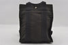 Authentic HERMES Her Line Ado PM Backpack Hand Bag Purse Canvas Gray 1835I