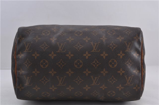 Authentic Louis Vuitton Monogram Speedy 30 Hand Bag M41526 LV 1837D