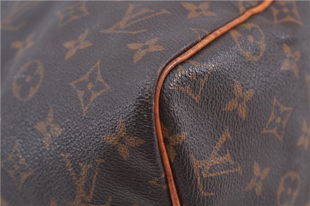 Authentic Louis Vuitton Monogram Speedy 30 Hand Bag M41526 LV 1837D