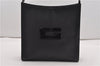 Authentic GUCCI Vintage Shoulder Bag Purse Leather 0013066 Black 1837G