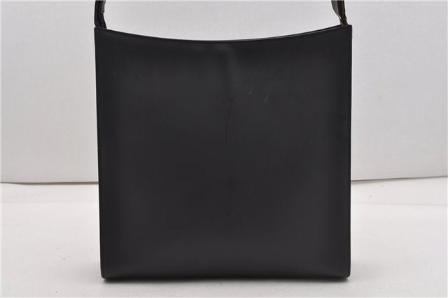 Authentic GUCCI Vintage Shoulder Bag Purse Leather 0013066 Black 1837G