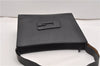 Authentic GUCCI Vintage Shoulder Bag Purse Leather 0013066 Black 1837G