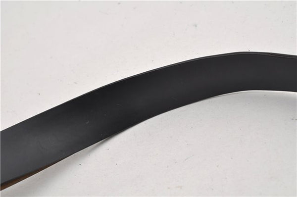 Authentic GUCCI Vintage Shoulder Bag Purse Leather 0013066 Black 1837G