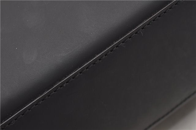 Authentic GUCCI Vintage Shoulder Bag Purse Leather 0013066 Black 1837G