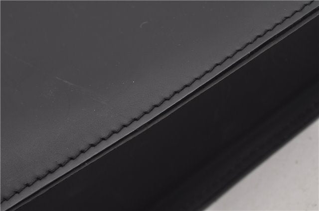 Authentic GUCCI Vintage Shoulder Bag Purse Leather 0013066 Black 1837G