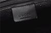 Authentic GUCCI Vintage Shoulder Bag Purse Leather 0013066 Black 1837G