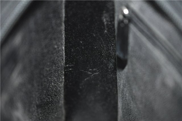 Authentic GUCCI Vintage Shoulder Bag Purse Leather 0013066 Black 1837G