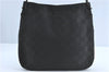 Authentic GUCCI Shoulder Hand Bag Purse GG Nylon Leather 0013166 Black  1838C