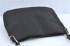 Authentic GUCCI Shoulder Hand Bag Purse GG Nylon Leather 0013166 Black  1838C