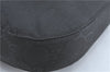 Authentic GUCCI Shoulder Hand Bag Purse GG Nylon Leather 0013166 Black  1838C