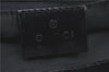 Authentic GUCCI Shoulder Hand Bag Purse GG Nylon Leather 0013166 Black  1838C