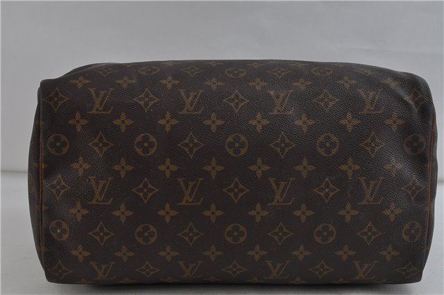 Authentic Louis Vuitton Monogram Speedy 35 Hand Bag M41524 LV 1838D