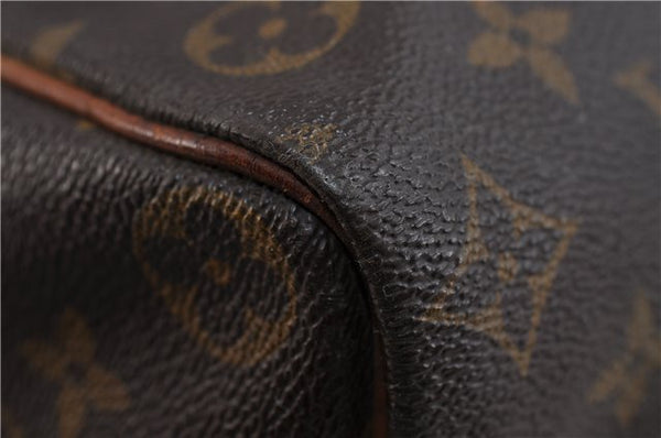 Authentic Louis Vuitton Monogram Speedy 35 Hand Bag M41524 LV 1838D
