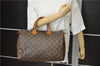 Authentic Louis Vuitton Monogram Speedy 35 Hand Bag M41524 LV 1838D