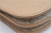Authentic Christian Dior Honeycomb Shoulder Cross Body Bag Leather Beige 1838G