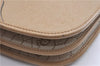 Authentic Christian Dior Honeycomb Shoulder Cross Body Bag Leather Beige 1838G