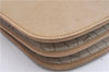 Authentic Christian Dior Honeycomb Shoulder Cross Body Bag Leather Beige 1838G