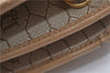 Authentic Christian Dior Honeycomb Shoulder Cross Body Bag Leather Beige 1838G