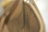 Authentic Christian Dior Honeycomb Shoulder Cross Body Bag Leather Beige 1838G