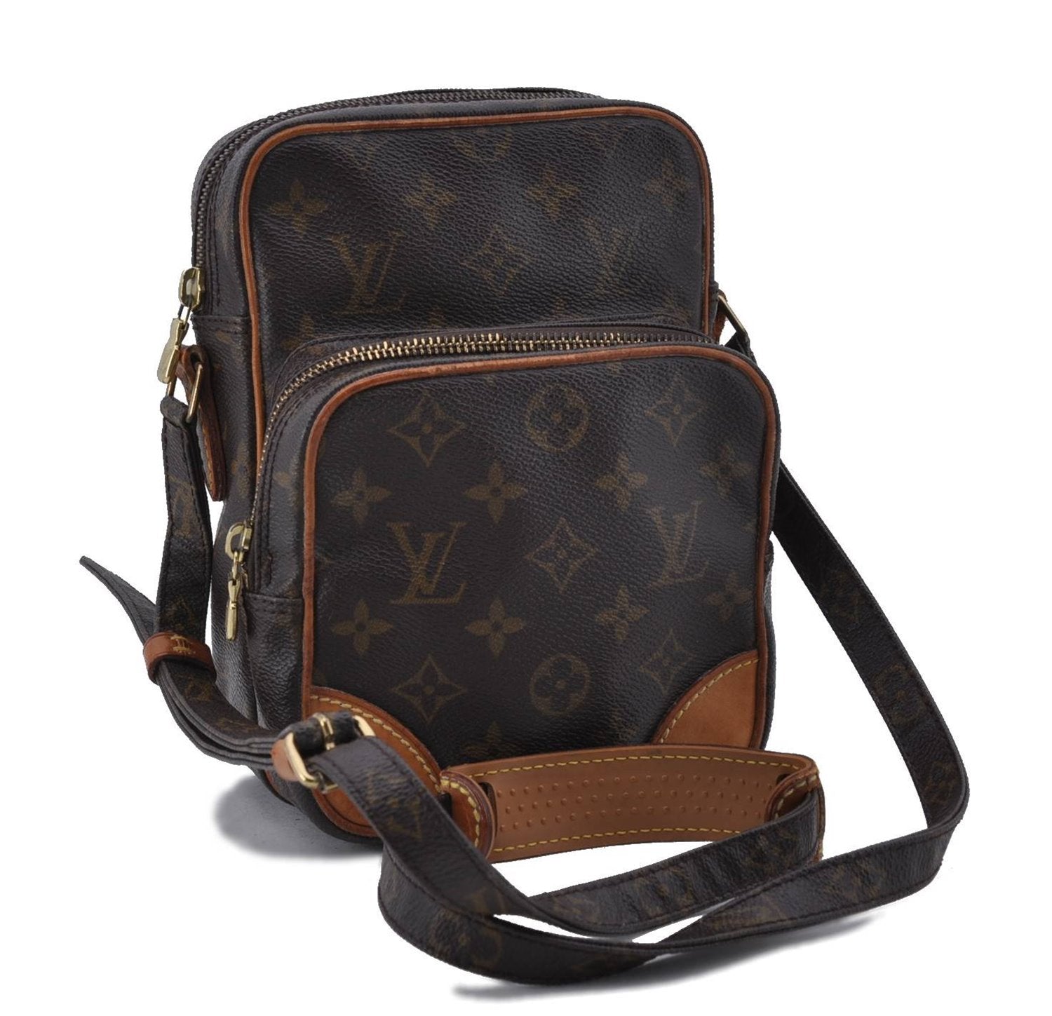 Authentic Louis Vuitton Monogram Amazone Shoulder Cross Body Bag M45236 LV 1839D