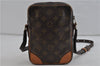 Authentic Louis Vuitton Monogram Danube Shoulder Cross Body Bag M45266 LV 1842D