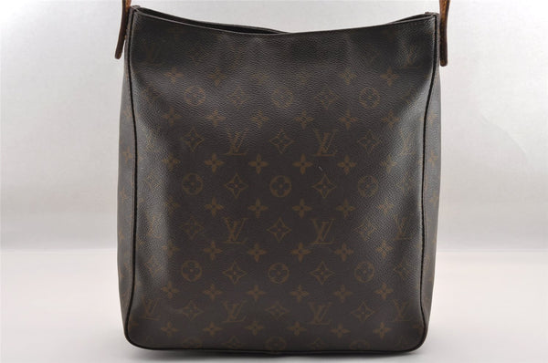 Authentic Louis Vuitton Monogram Looping GM Shoulder Bag M51145 LV 1842I