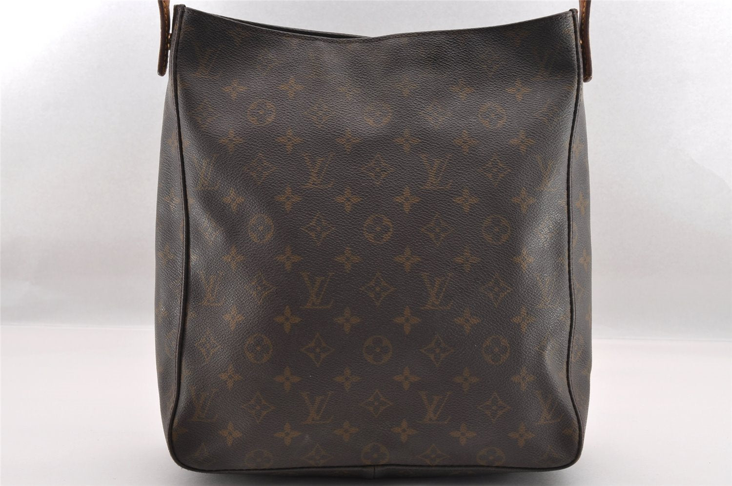 Authentic Louis Vuitton Monogram Looping GM Shoulder Bag M51145 LV 1842I