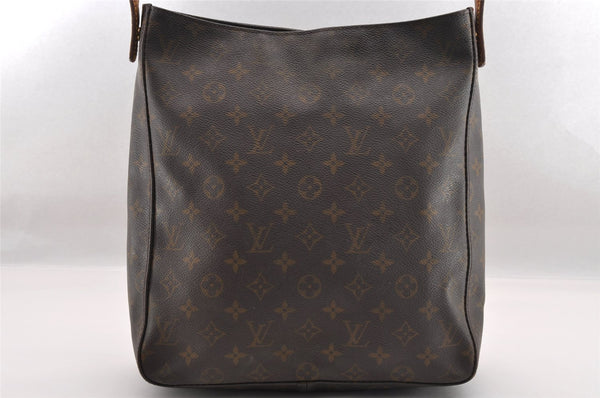 Authentic Louis Vuitton Monogram Looping GM Shoulder Bag M51145 LV 1842I