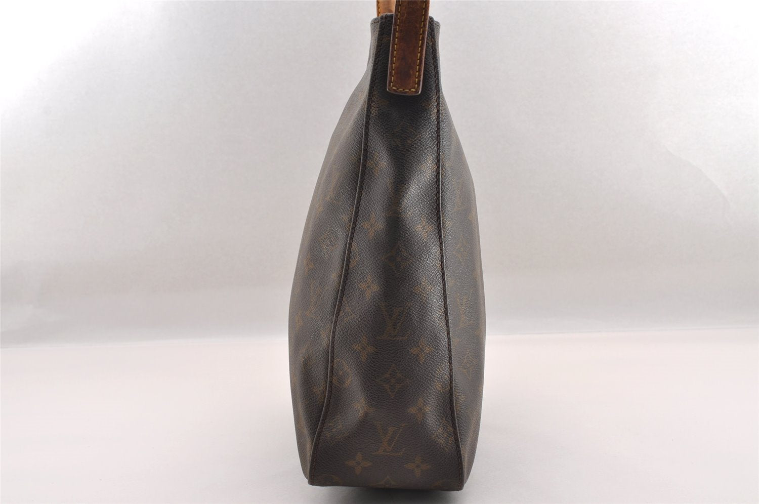 Authentic Louis Vuitton Monogram Looping GM Shoulder Bag M51145 LV 1842I