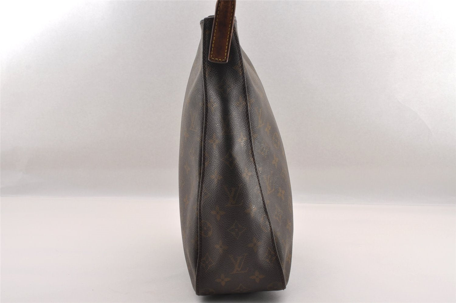 Authentic Louis Vuitton Monogram Looping GM Shoulder Bag M51145 LV 1842I