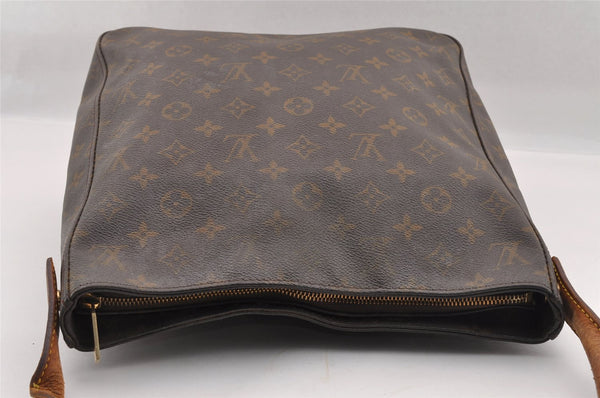 Authentic Louis Vuitton Monogram Looping GM Shoulder Bag M51145 LV 1842I