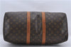 Authentic Louis Vuitton Monogram Keepall 45 Boston Bag M41428 LV 1843D