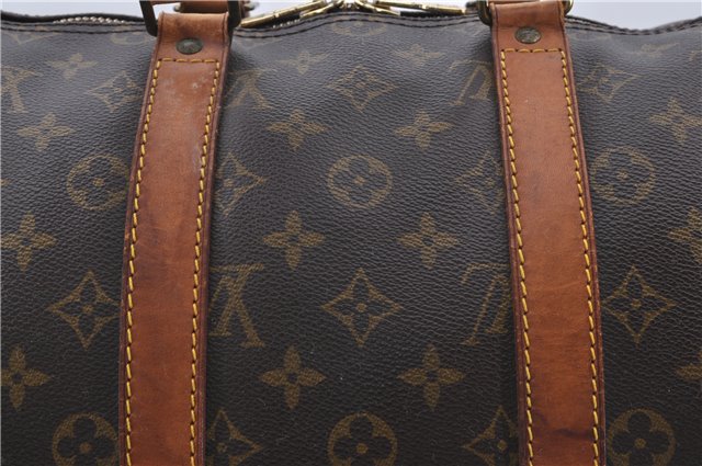 Authentic Louis Vuitton Monogram Keepall 45 Boston Bag M41428 LV 1843D