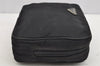 Authentic PRADA Vintage Nylon Tessuto Pouch Purse Black 1843I