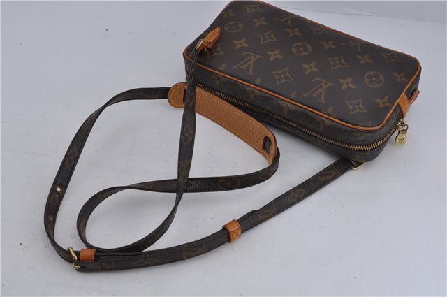 Auth Louis Vuitton Monogram Marly Bandouliere Shoulder Cross Bag M51828 LV 1844D