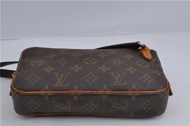 Auth Louis Vuitton Monogram Marly Bandouliere Shoulder Cross Bag M51828 LV 1844D