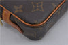 Auth Louis Vuitton Monogram Marly Bandouliere Shoulder Cross Bag M51828 LV 1844D