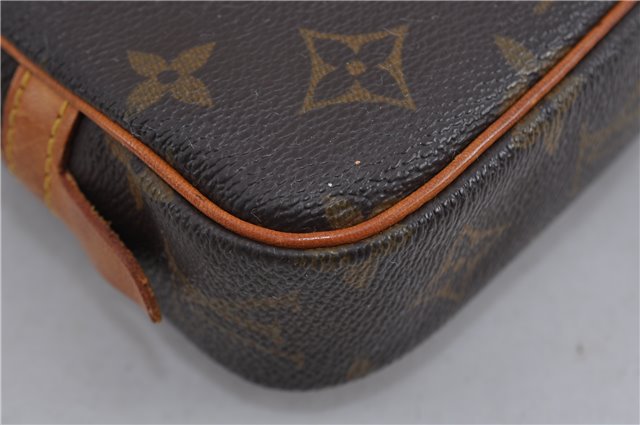 Auth Louis Vuitton Monogram Marly Bandouliere Shoulder Cross Bag M51828 LV 1844D