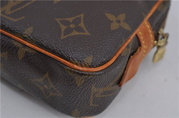 Auth Louis Vuitton Monogram Marly Bandouliere Shoulder Cross Bag M51828 LV 1844D