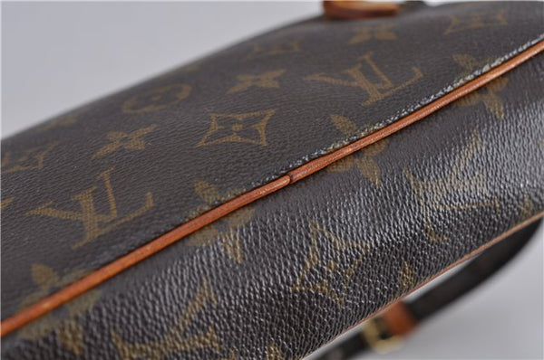 Auth Louis Vuitton Monogram Marly Bandouliere Shoulder Cross Bag M51828 LV 1844D