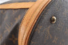 Authentic Louis Vuitton Monogram Bucket GM Shoulder Tote Bag M42236 LV 1844G