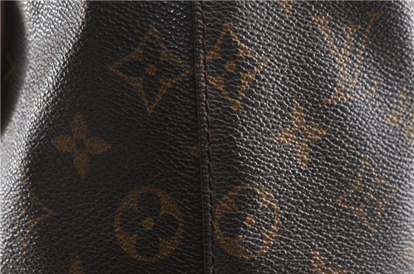 Authentic Louis Vuitton Monogram Bucket GM Shoulder Tote Bag M42236 LV 1844G