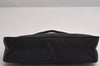 Authentic PRADA Vintage Nylon Tessuto Hand Bag Pouch Purse Black 1844I