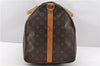 Auth Louis Vuitton Monogram Keepall Bandouliere 55 Boston Bag M41414 LV 1845D