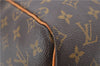 Auth Louis Vuitton Monogram Keepall Bandouliere 55 Boston Bag M41414 LV 1845D