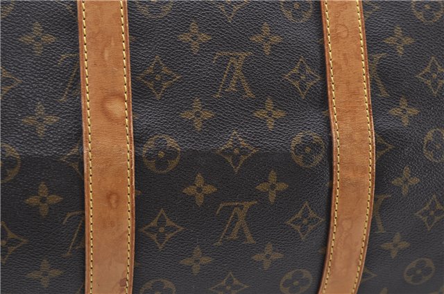 Auth Louis Vuitton Monogram Keepall Bandouliere 55 Boston Bag M41414 LV 1845D