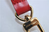 Authentic Louis Vuitton Leather Shoulder Strap Red 40.2-47.2" LV 1845F